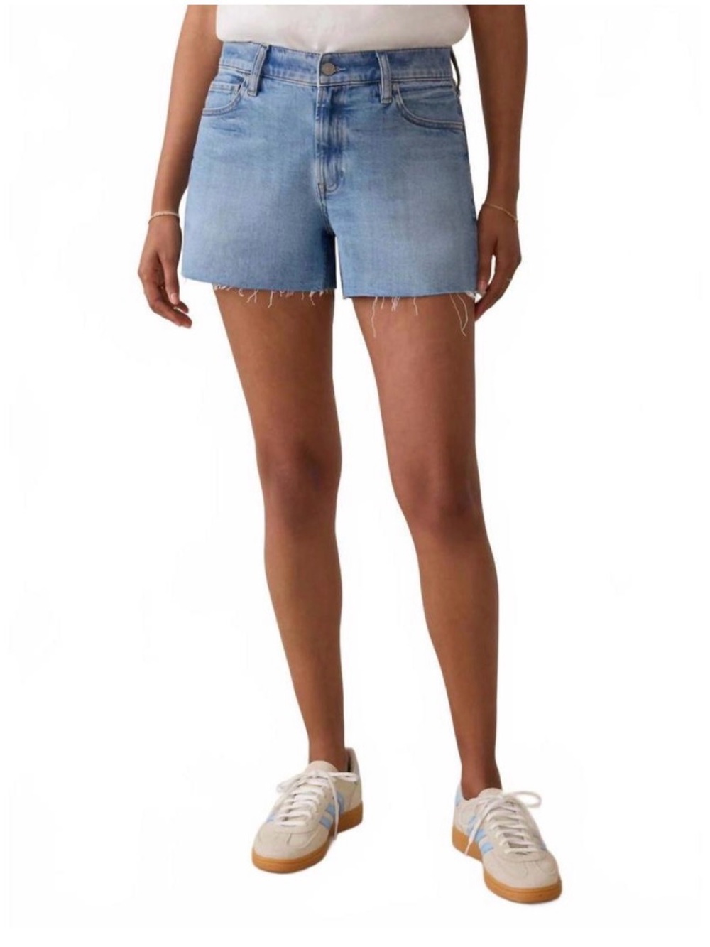 NEW FAHERTY sundrift denim short in blue Size 29